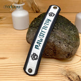 Stickdatei Armband “Pawsitivity” Set mit 5 Größen, ITH Schmuck ab 6x18