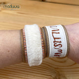 Stickdatei Armband “Pawsitivity” Set mit 5 Größen, ITH Schmuck ab 6x18