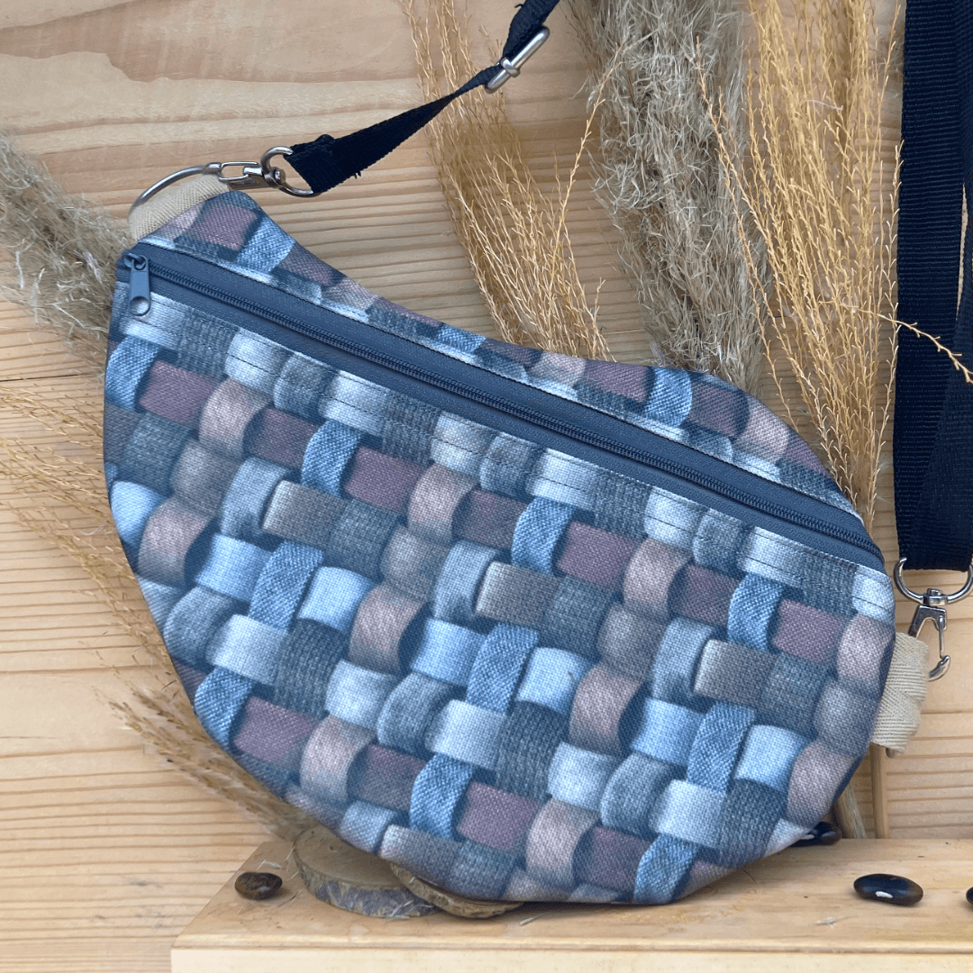 ITH Stickdatei Crossbody Bag 20x30 mit Innentasche, BeanBag - Sewando