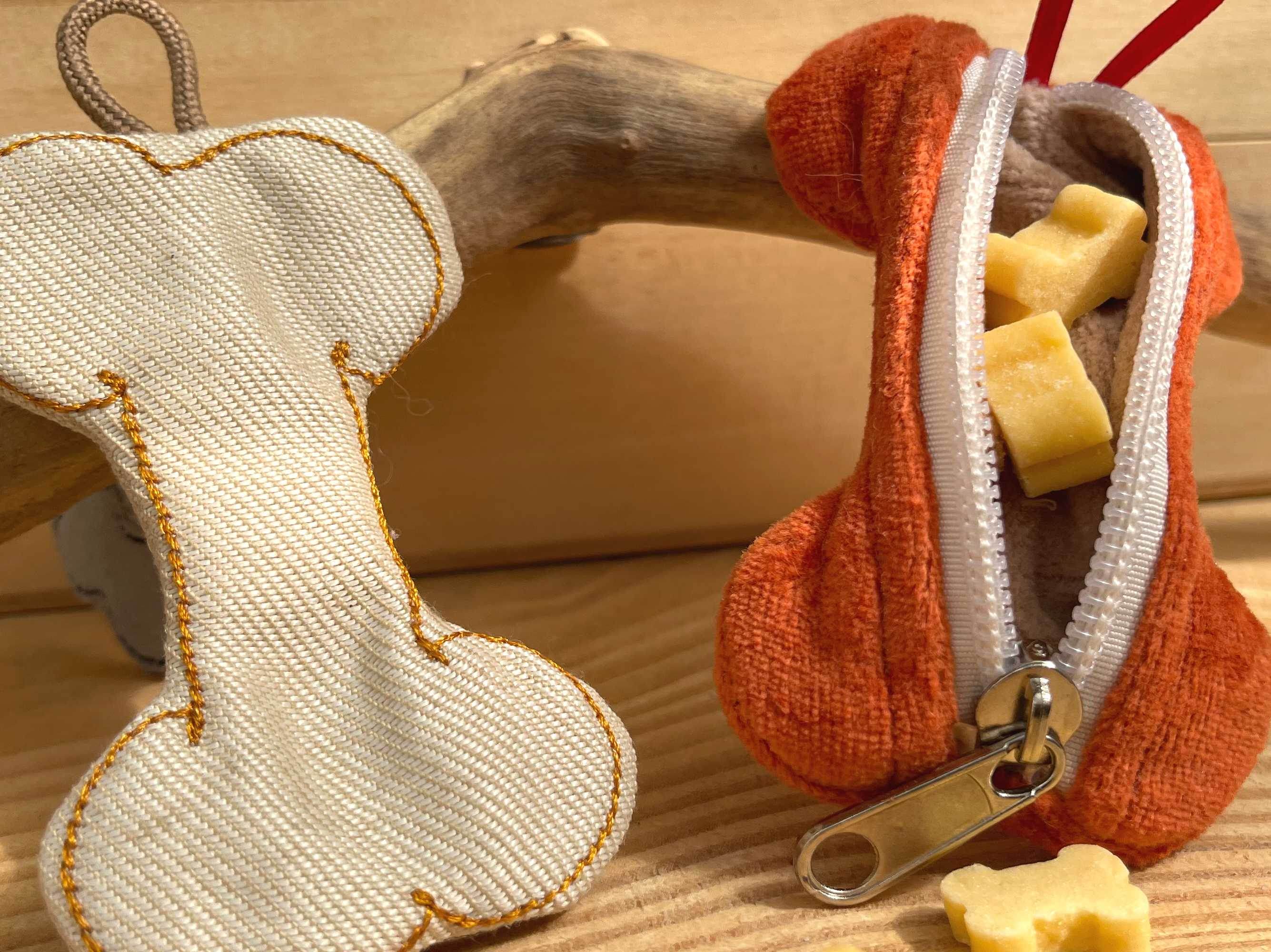 Stickdatei Knochen Mini-Tasche für 10x10 Rahmen - Sewando