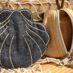 Stickdatei Muschel Tasche für 10x10 Rahmen mit Reißverschluss, In The Hoop Junior Shell Bag - Sewando