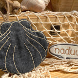Stickdatei Muschel Tasche für 10x10 Rahmen mit Reißverschluss, In The Hoop Junior Shell Bag - Sewando