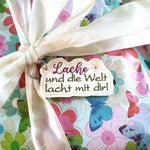 Stickdatei Lachen Anhänger ITH Schlüsselanhänger - Sewando