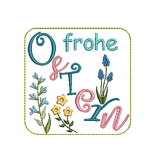 Stickdatei Mugrug ITH Ostern ab 10x10cm Stickrahmen - Sewando