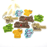 Stickdatei ITH Anhänger Spruch Sprüche SET Bundle - Sewando