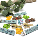 Stickdatei ITH Anhänger Spruch Sprüche SET Bundle - Sewando