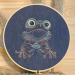Stickdatei Steampunk Frosch Set 6 Größen - Sewando