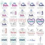 Stickdatei Set für alle Anlässe 124 Designs in verschiedenen Größen - Sewando