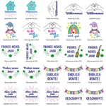 Stickdatei Set für alle Anlässe 124 Designs in verschiedenen Größen - Sewando
