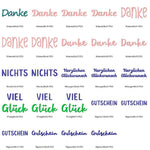 Stickdatei Set für alle Anlässe 124 Designs in verschiedenen Größen - Sewando