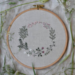 Handstickvorlage BLUMENORNAMENTE - Sewando