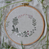 Handstickvorlage BLUMENORNAMENTE - Sewando