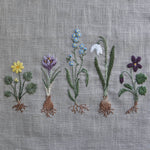 Handstickvorlage FRÜHLINGSBLUMEN - Sewando