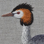 Handstickvorlage HAUBENTAUCHER - Sewando