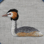 Handstickvorlage HAUBENTAUCHER - Sewando