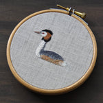 Handstickvorlage HAUBENTAUCHER - Sewando