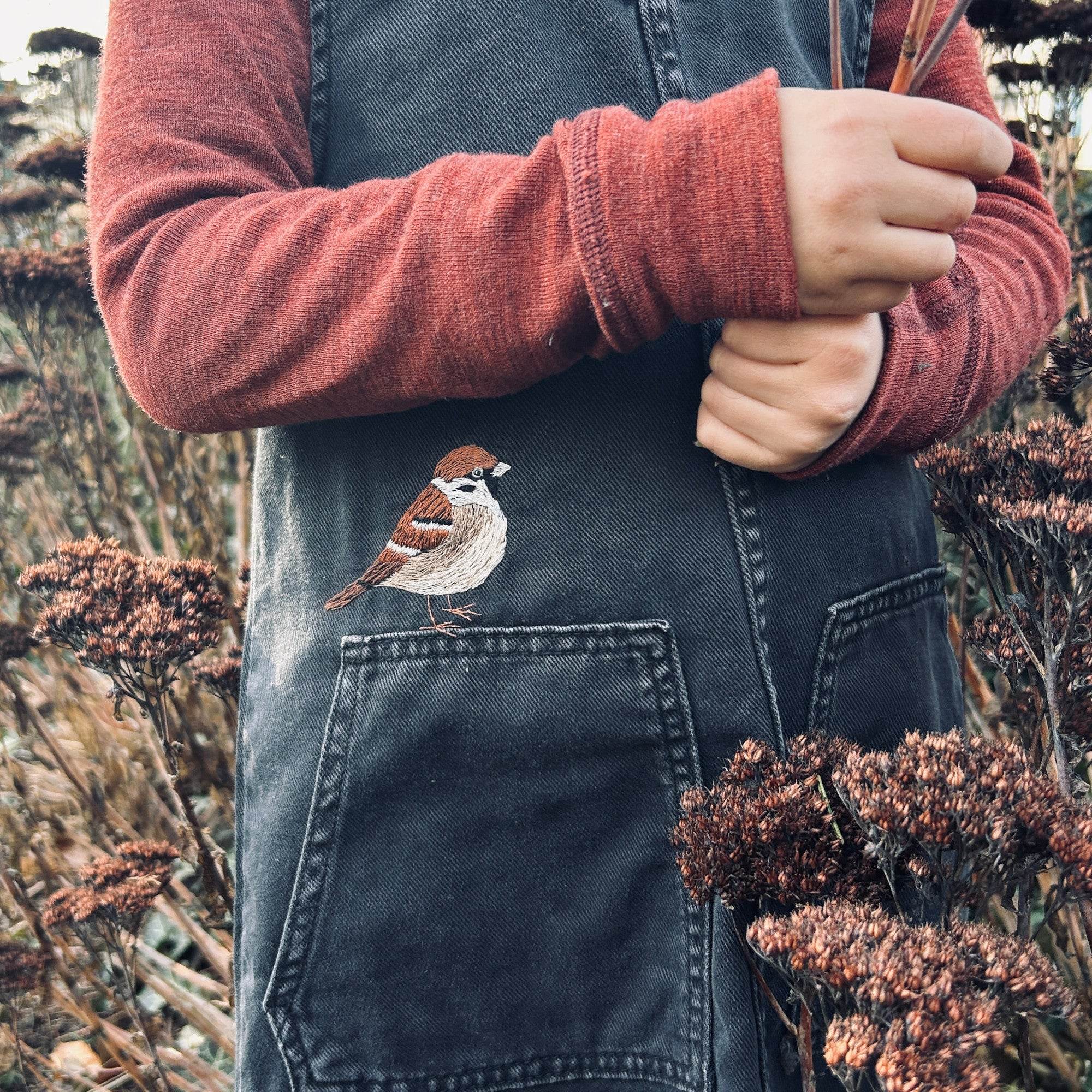 Handstickvorlage VÖGEL Nr.1 - Sewando