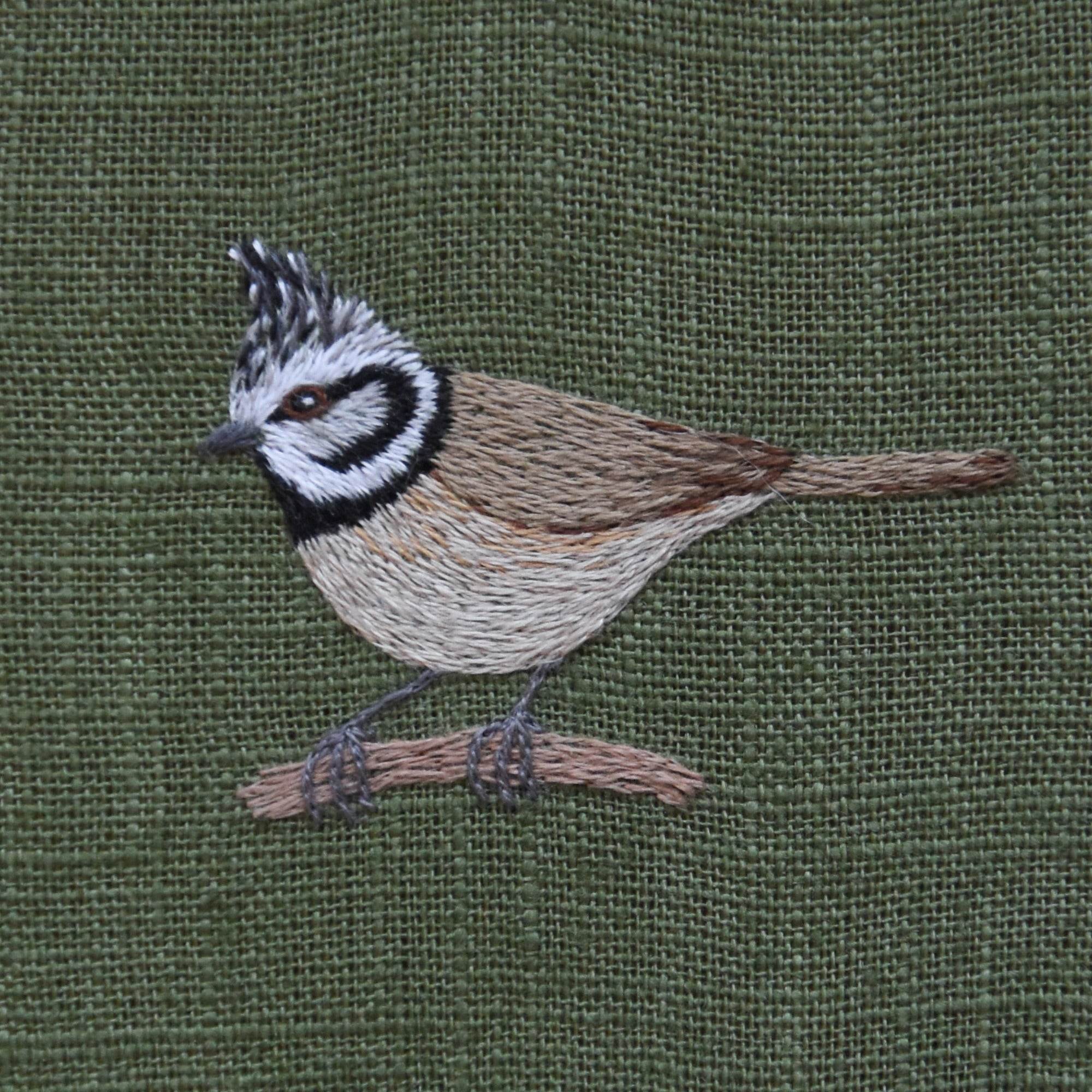 Hand embroidery pattern/ Handstickerei: EMBROIDERED BIRDS NO. 1 - Sewando
