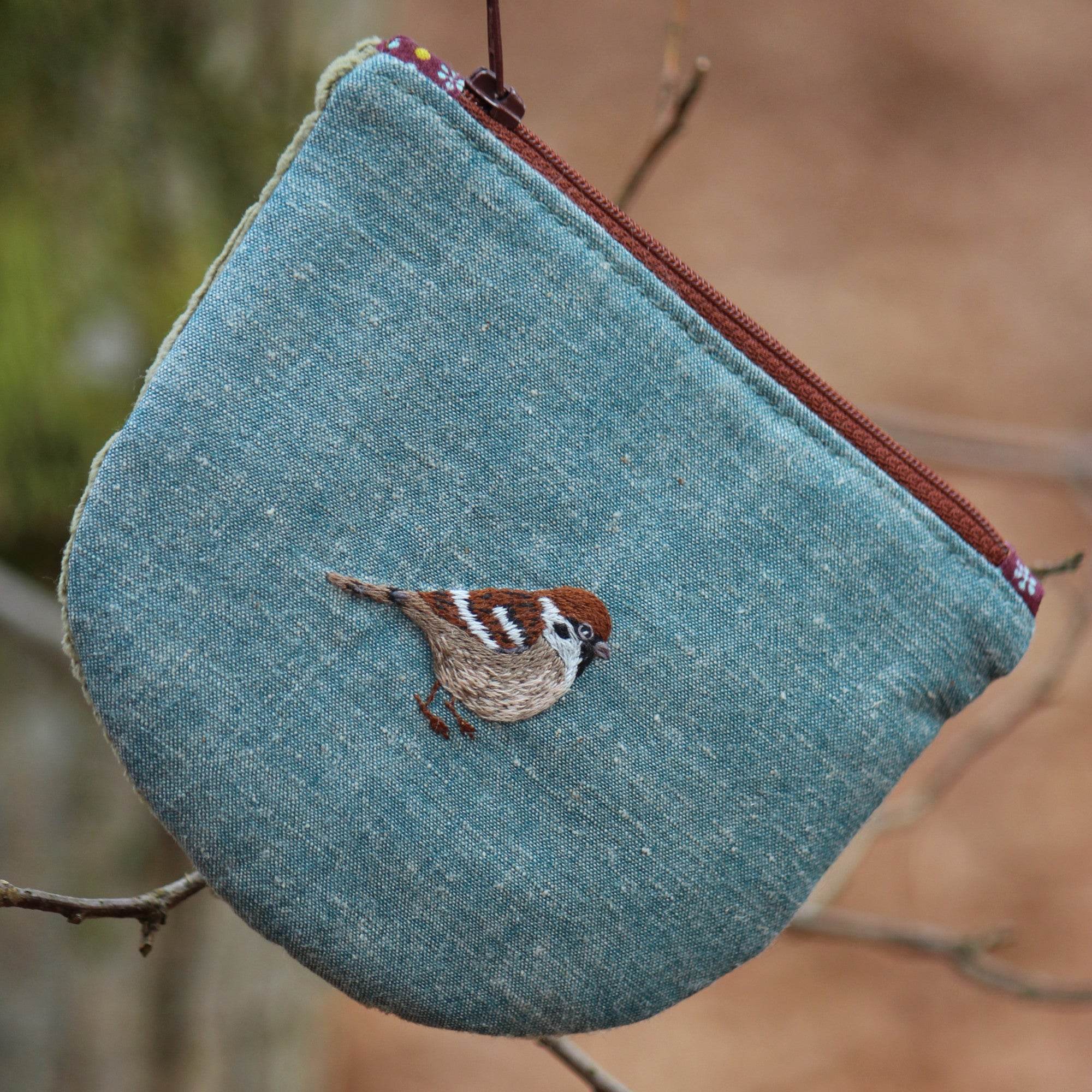 Hand embroidery pattern/ Handstickerei: EMBROIDERED BIRDS NO. 1 - Sewando