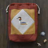 Hand embroidery pattern EMBROIDERED BIRDS NO 2