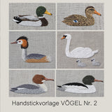 HANDSTICKVORLAGE VÖGEL Nr.2