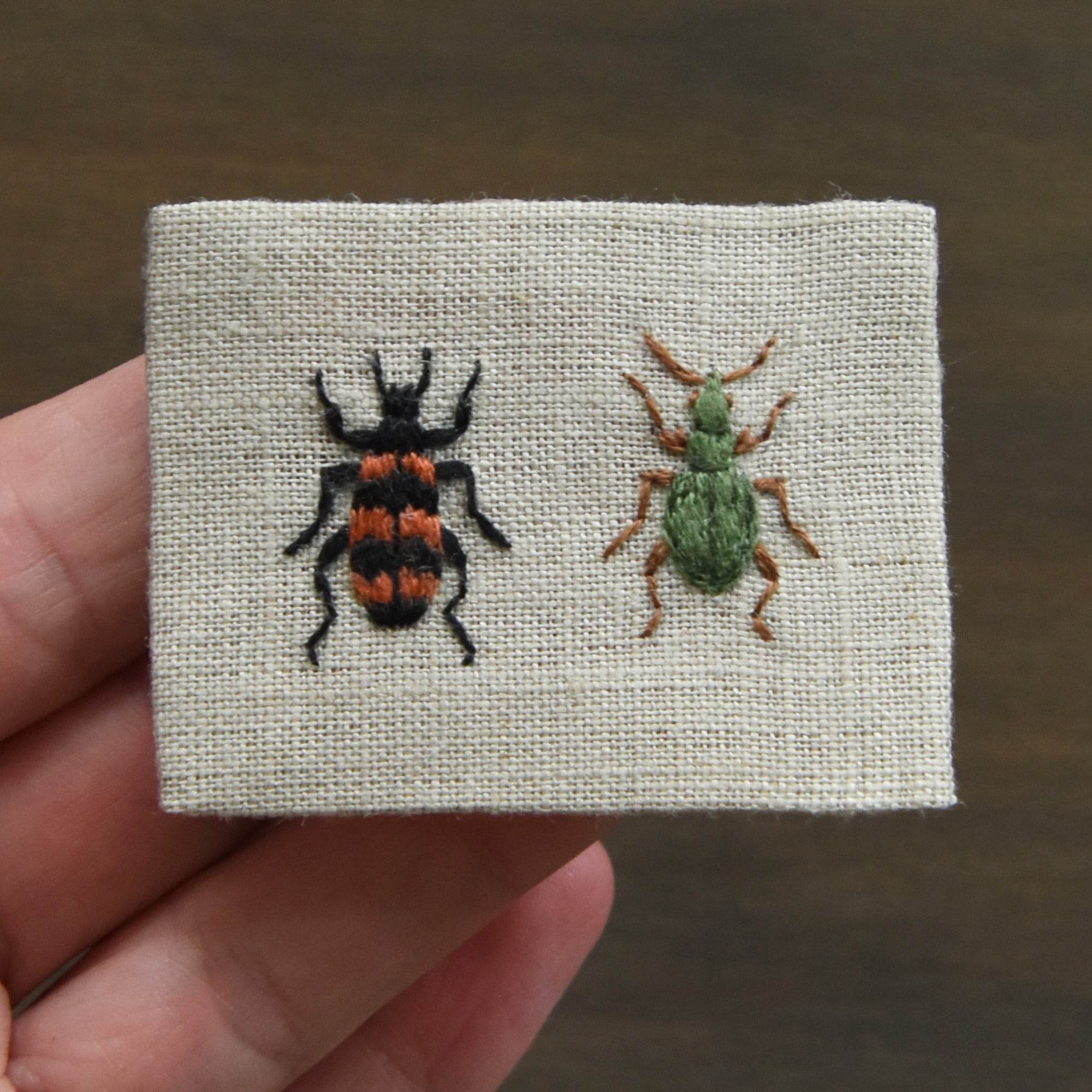 Handstickvorlage WIESENBEWOHNER : - Sewando