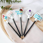 Stickdatei Topper Stiftetopper Schulanfang Motive - Sewando