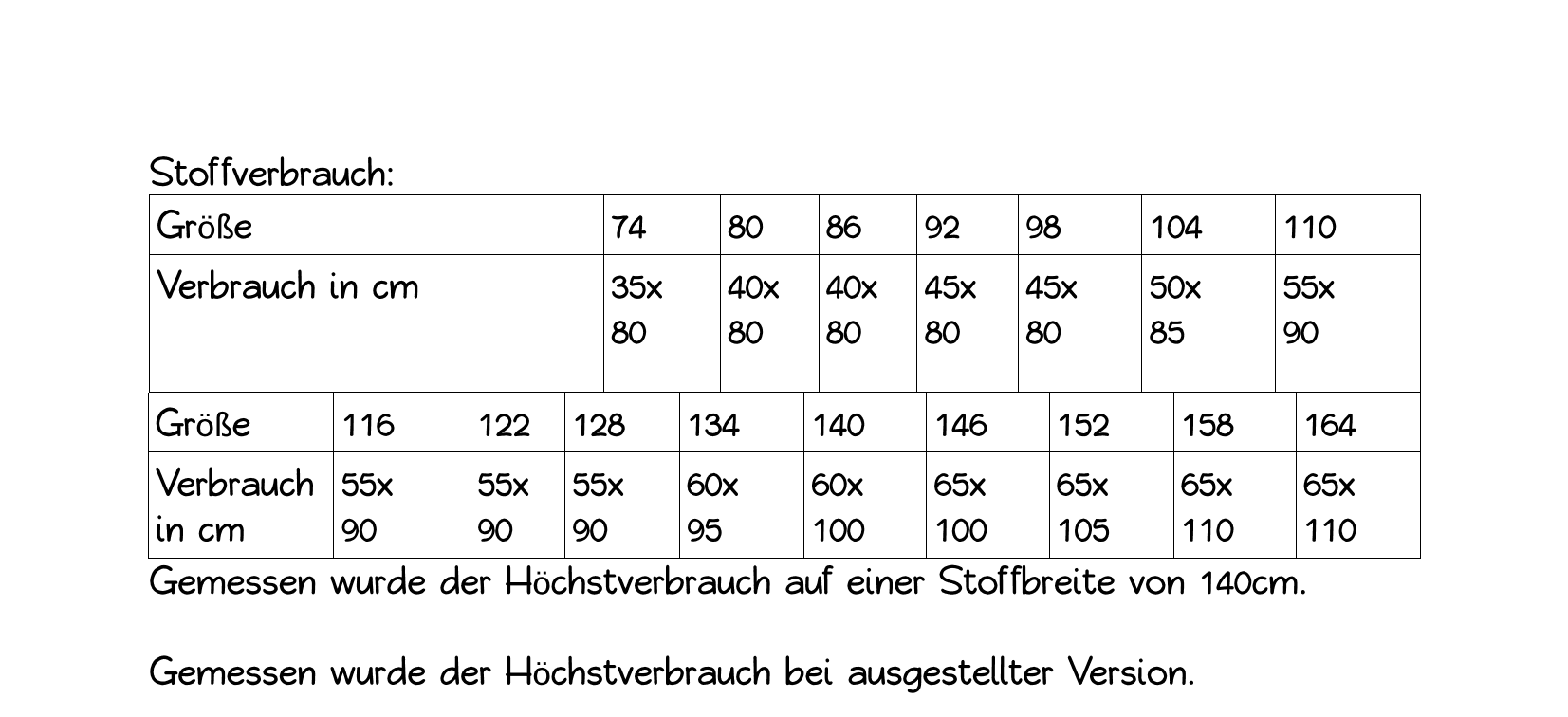 Top Sommergefühl Größe 74-164 - Sewando