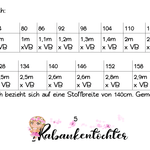 Schnittmuster Wintermärchen Drehkleid Größe 74-164 - Sewando
