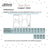 Schnittmuster Longshirt und Kleid "Hula Wave" Gr. 80-164