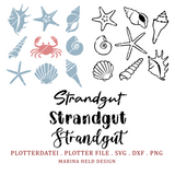 Plotterdatei Strandgut