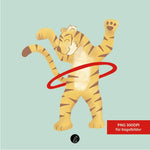 Bügelbild-Design-Tiger - Sewando