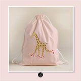 Bügelbild-Design-sportliche Giraffe - Sewando