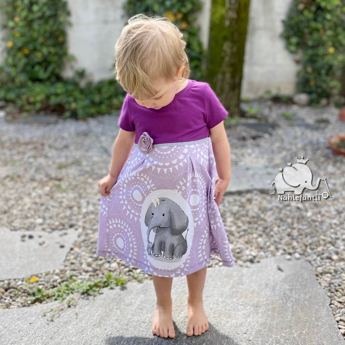 Schnittmuster Main SummerDress halblanges &/ langes Sommerkleid - Gr. 80-164 - Sewando
