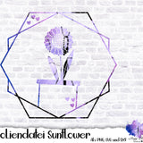 Plotterdatei Foliendatei "Sunflower"