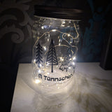 Plotterdatei Tannenbäume – für Weihnachtsdeko, Karten und Textilien SVG | DXF | JPEG + Karten-PDF