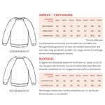 Raglanpullover SVENNI | Schnittmuster Gr. 86-164 - Sewando