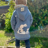 Lammfleecejacke Lion Schnittmuster 50-170