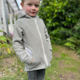 Lammfleecejacke Lion Schnittmuster 50-170