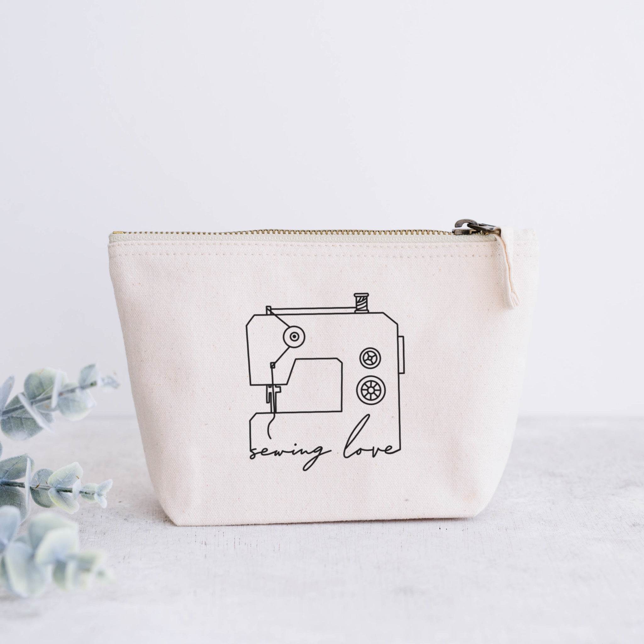 Plotterdatei SVG – Sewing Love | Line Art Nähmaschine - Sewando