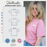 Schnittmuster #SWAG! SHIRT ADULT UNISEX XS - 7XL - Sewando