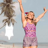 Bundle Badeshorts/ Shorts und Badeanzug #SportyShortstar & #SwimmySwimStar in REGULÄR & KURZGRÖßEN - Sewando