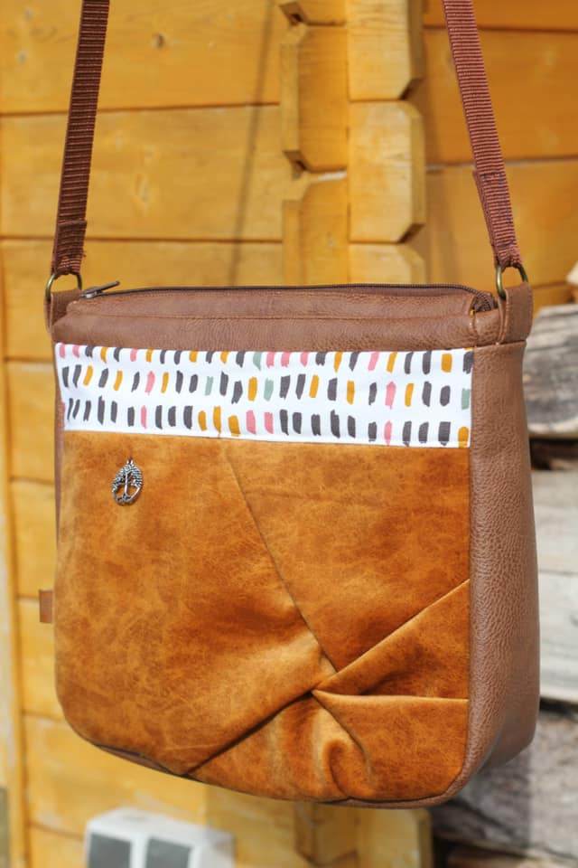 Schnittmuster Handtasche Swirley mit Knotenoptik - Sewando