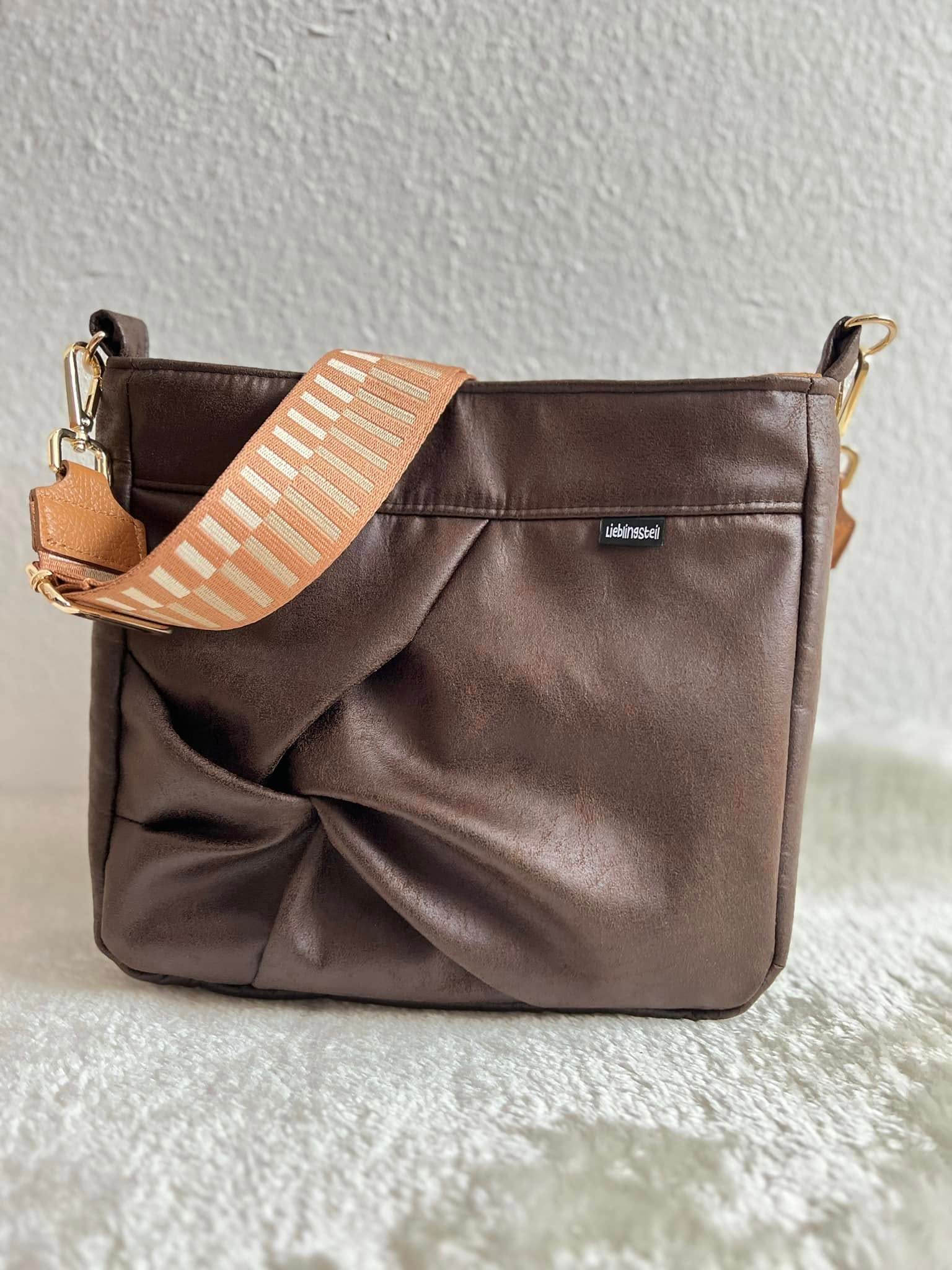 Schnittmuster Handtasche Swirley mit Knotenoptik - Sewando