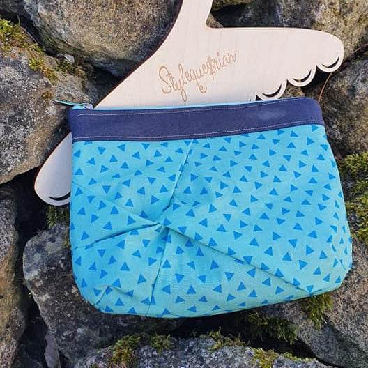 Schnittmuster Kosmetiktasche Swirlie mit Knotenoptik - Sewando
