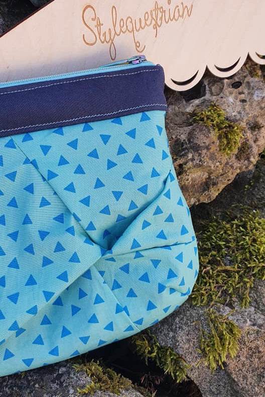 Schnittmuster Kosmetiktasche Swirlie mit Knotenoptik - Sewando
