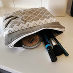 Schnittmuster Kosmetiktasche Swirlie mit Knotenoptik - Sewando