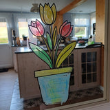 Plotter- und Laserdatei Tulpenliebe