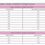 Schnittmuster Mütze und Halstuch Gr. 43-58 - Sewando