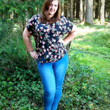 Schnittmuster Shirt MissVerknotet Gr. 30-48 - Sewando